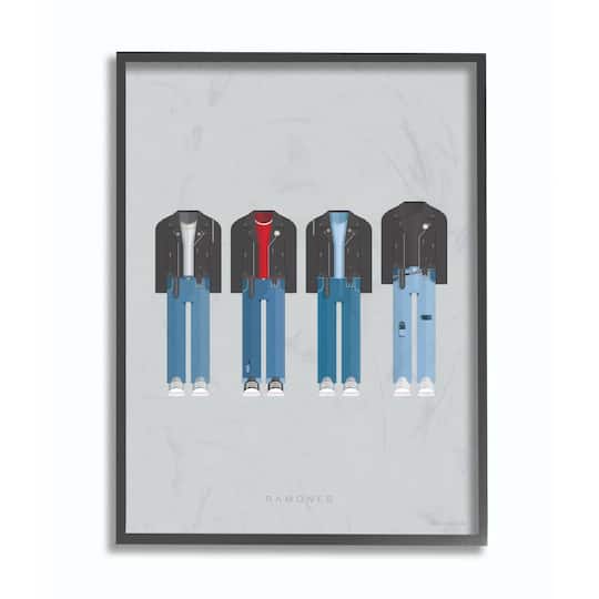 Stupell Industries Ramones Wall Art in Black Frame